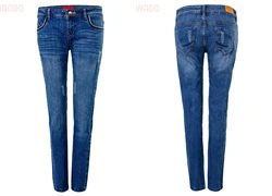 Quần jeans dài nữ ECO JEANS cá tính 017B SID58947