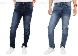 Quần jeans nam xước nhẹ KUMAS L5021 SID58833