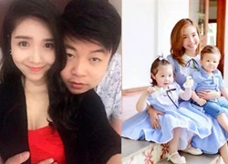 Quang Lê 'chạm ngực' bạn gái, 3 mẹ con Elly Trần diện đồ đôi