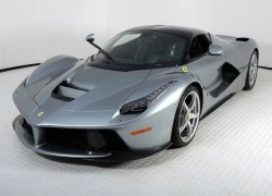 Siêu xe Ferrari LaFerrari cũ màu bạc rao giá 4 triệu USD