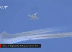 Tiêm kích Su-35 phóng rocket rực trời Hama