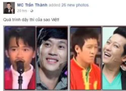 Trấn Thành &#8220;dìm hàng&#8221; sao Việt bằng loạt ảnh dậy thì thành công