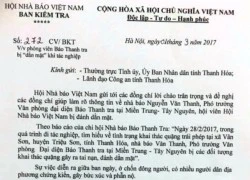 Vụ nhà báo bị đánh khi vừa rời trụ sở UBND huyện: Hội nhà báo đề nghị làm rõ