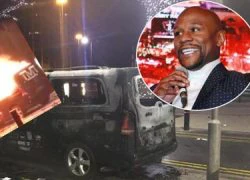 Xe hơi của Mayweather bị "hóa vàng"