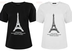 Áo thun nữ Paris đơn giản SID59134