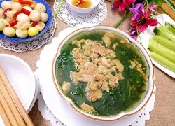 [Chế biến] - Canh cua mồng tơi ăn một hơi là hết sạch