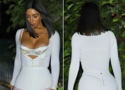 Chị em Kim Kardashian lại khoe thân phản cảm trên đường phố