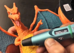 Chiêm ngưỡng Pokemon Charizard được &#8220;vẽ&#8221; 3D cực kì ấn tượng