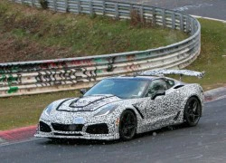 Corvette ZR1 2019 xuất hiện trên đường thử nghiệm