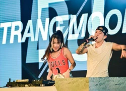 DJ Trang Moon khuấy động khán giả trong sự kiện Việt - Hàn