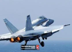 F-18 trên tàu sân bay USS Carl Vinson gặp nạn ngoài khơi Philippines