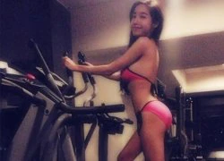 Gái 2 con nóng bỏng tập gym: Elly Trần, Jennifer Phạm gây choáng