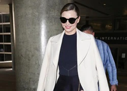 Miranda Kerr đẹp không tì vết ở sân bay Los Angeles