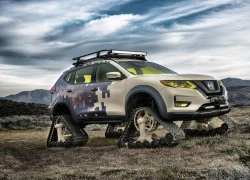 Nissan X-Trail lắp bánh xích độc đáo