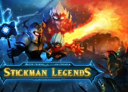 Stickman Legends - Thêm một game người que chặt chém cực đã tay