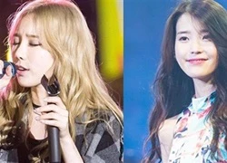 Taeyeon và IU được mệnh danh là nữ hoàng BXH âm nhạc