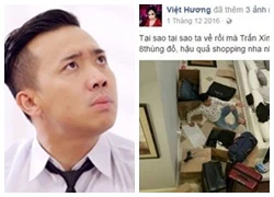 Trấn Thành bị vợ chồng Việt Hương 'bóc mẽ' tật xấu