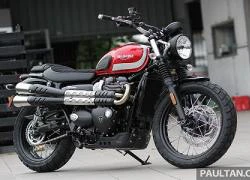 Triumph Street Scrambler 2017: Đích đến cho những chàng trai mê "bụi"