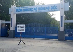 Trường học dựng biển 'khu vực cấm' ở Phú Quốc