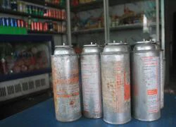 "Tử thần" rình rập trong bình gas mini cũ