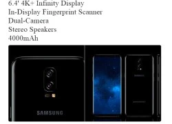 Ý tưởng Galaxy Note 8 có camera kép