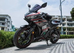 Yamaha R3 lột xác với nhiều đồ chơi và lớp sơn mờ