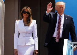 Bà Melania từ chối cái nắm tay của ông Trump khi thăm Israel