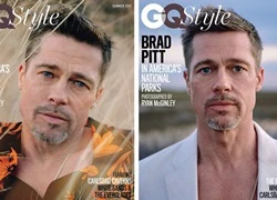 Brad Pitt nặng nỗi u sầu khi chụp hình tạp chí