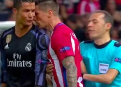 C. Ronaldo và Torres ghé tai chửi nhau là &#8216;gã hề&#8217;, &#8216;thằng ngu&#8217;