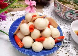 [Chế biến] - Cách muối cà pháo giòn tan, hấp dẫn trong ngày hè