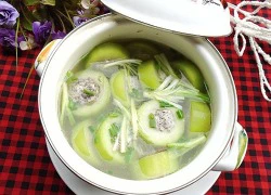 [Chế biến] - Cách nấu canh bí đao nhồi thịt chinh phục cả nhà