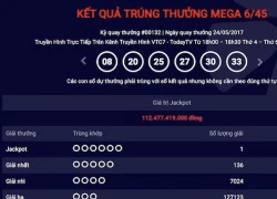 Chính thức: Toàn bộ vé Vietlott "bao lô" đều "lọt khe" jackpot 112 tỉ