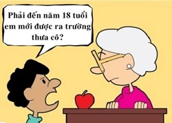 Cô khổ hay trò khổ?