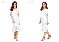 Đầm đuôi cá KMODE ngắn tay SID61387