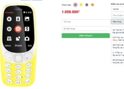 Điện thoại 'cục gạch' Nokia 3310 cháy hàng ở Việt Nam