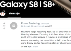 Galaxy S8 bị tố lỗi tự khởi động lại