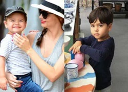 Gần 4 năm sau khi bố mẹ chia tay, cậu bé Flynn con trai Miranda Kerr đã &#8220;ra dáng&#8221; đàn ông thế này