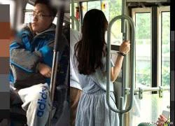 Gặp người yêu cũ bụng mang dạ chửa đứng trên xe bus