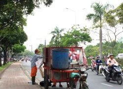 "Giật mình" với lực lượng thu gom rác dân lập