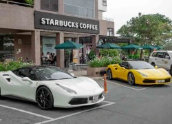 Hai siêu xe Ferrari 488 GTB của Cường Đô La