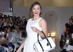 Miranda Kerr gợi ý cách diện váy trắng duyên dáng