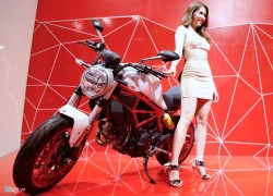 Ngọc Trinh xuất hiện trong buổi giới thiệu xe Ducati mới