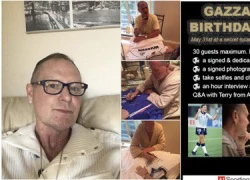 Paul Gascoigne bị "ném đá" vì bán vé tiệc sinh nhật