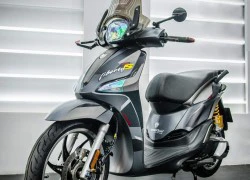 Piaggio Liberty ABS thay tem, độ thêm đồ chơi