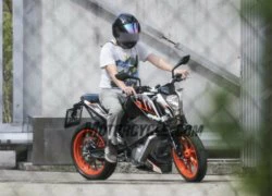 Rò rỉ KTM Duke 390 bản chạy bằng điện