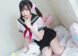 Tiếp tục mát mắt với bộ ảnh cosplay cô nàng loli cực dễ thương