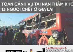 Toàn cảnh vụ tai nạn kinh hoàng khiến 13 người chết tại Gia Lai