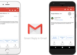 Ứng dụng Gmail trên smartphone có tính năng 'trả lời thông minh'