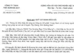 Vụ &#8220;phù phép&#8221; nguồn cát: Chủ đầu tư yêu cầu sử dụng cát hợp pháp