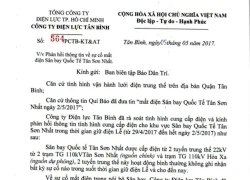 Vụ Tân Sơn Nhất mất điện: Tủ máy cắt nội bộ gặp sự cố?